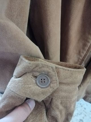 Chaqueta antelina. 