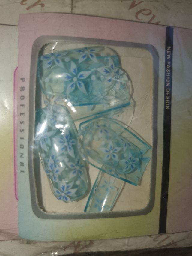Uñas postizas fantasía pack completo