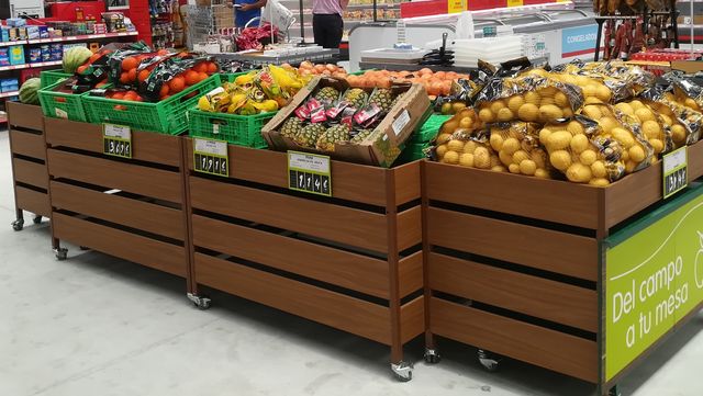Estantería para frutería