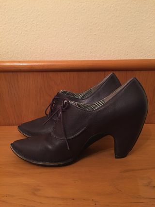 CAMPER - zapatos cordones tacón 40