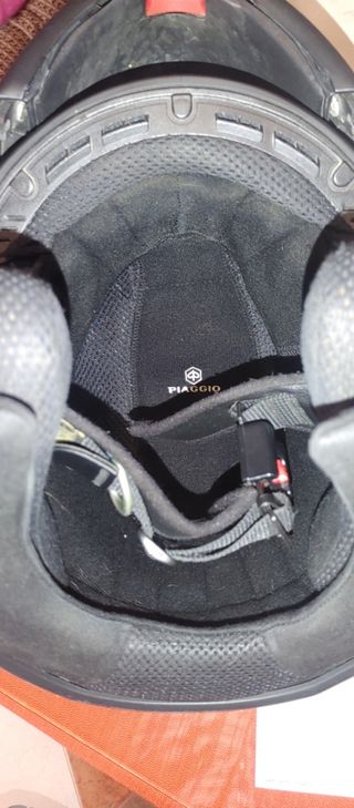 se vende casco modular piaggio talla S