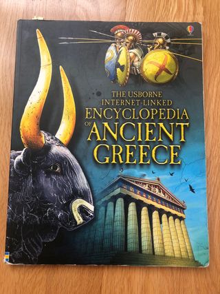 Pack 2 libros usborne romans y ancient greece