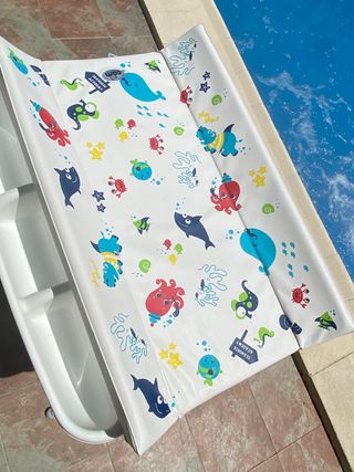 Bañera cambiador bebé