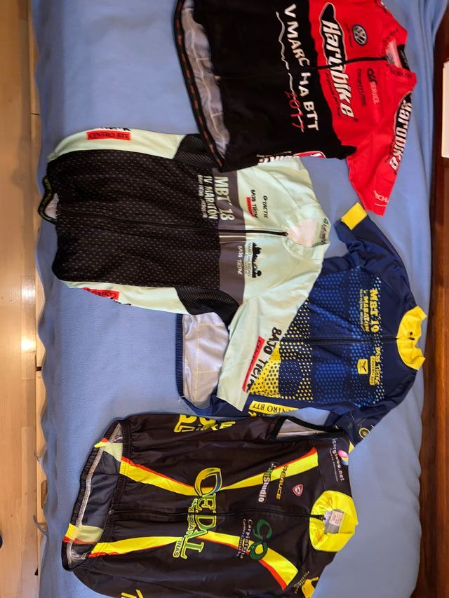 SOLO HOY URGE! ROPA BICI MAILLOT CHALECO S M p/ud