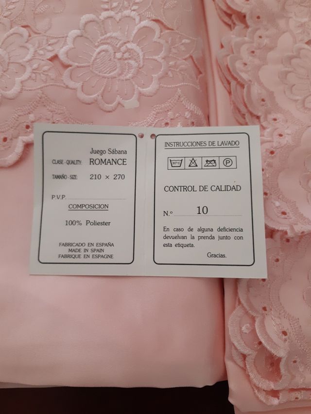 Juego de sábana de saten