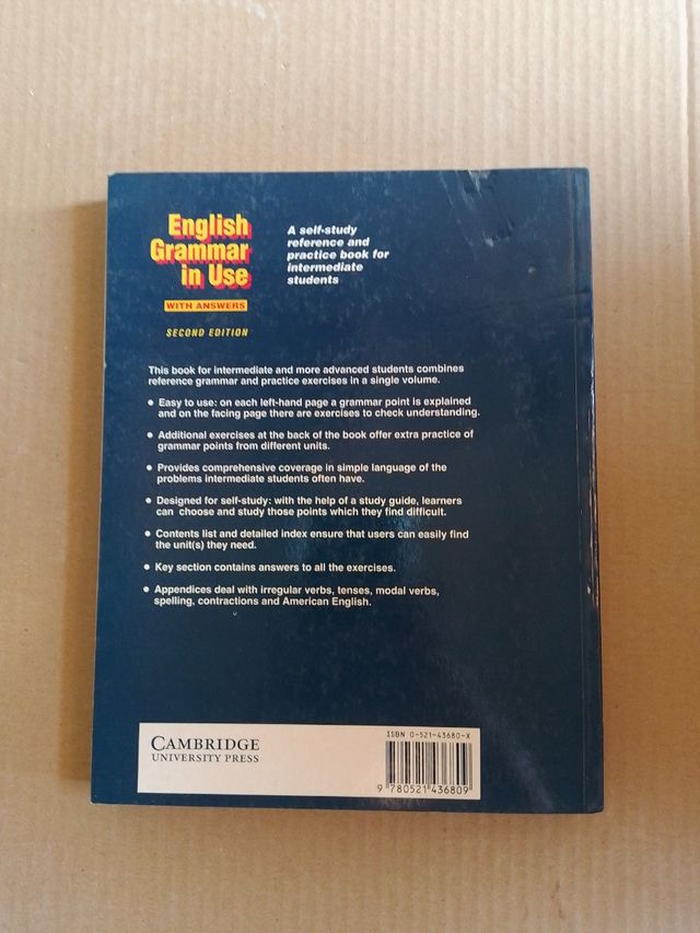 Essential grammar in Use (intermediate)