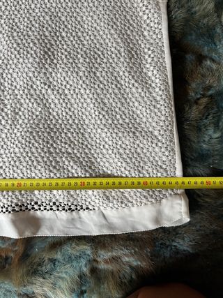 Camisa transparencias blanca bordados - XS