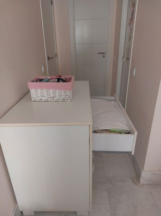 Cómoda blanca mi cuna