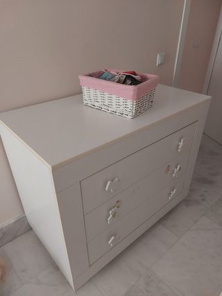Cómoda blanca mi cuna