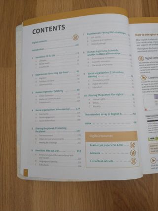 Libro Inglés de Bachillerato IB