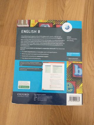 Libro Inglés de Bachillerato IB