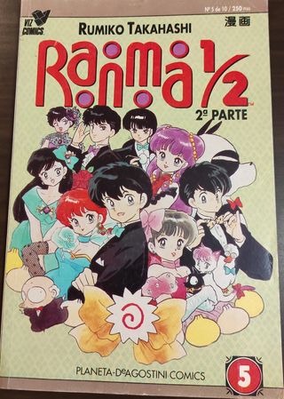 Ranma 1/2 segunda parte viz comics