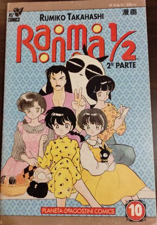Ranma 1/2 segunda parte viz comics