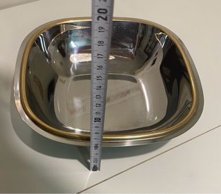 Frutero/panera de acero inoxidable