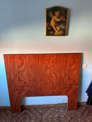 cabecero  ropa de cama.