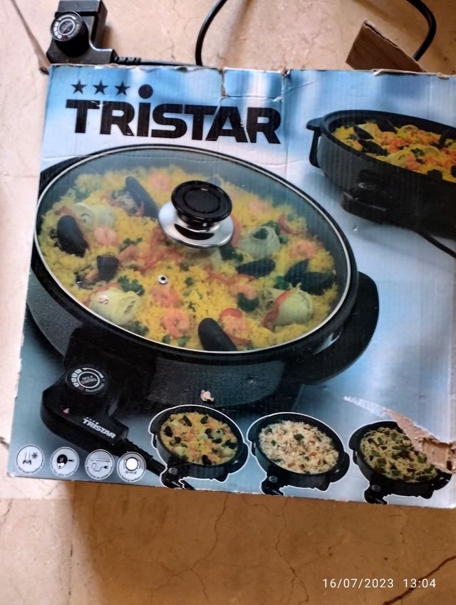 PAELLERA ELÉCTRICA TRISTAR