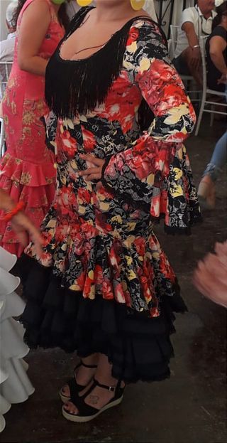 Traje de flamenca