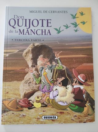 Don Quijote de la Mancha en 4 partes