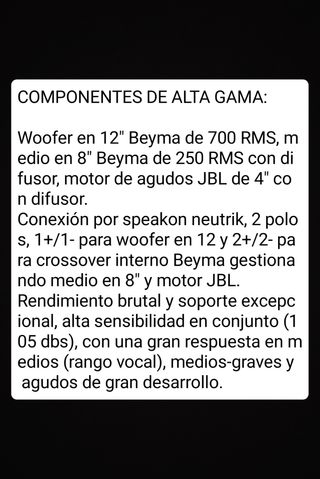 PRODIGITAL ALTAVOCES/TOP 3 VIAS NUEVOS ALTA GAMA