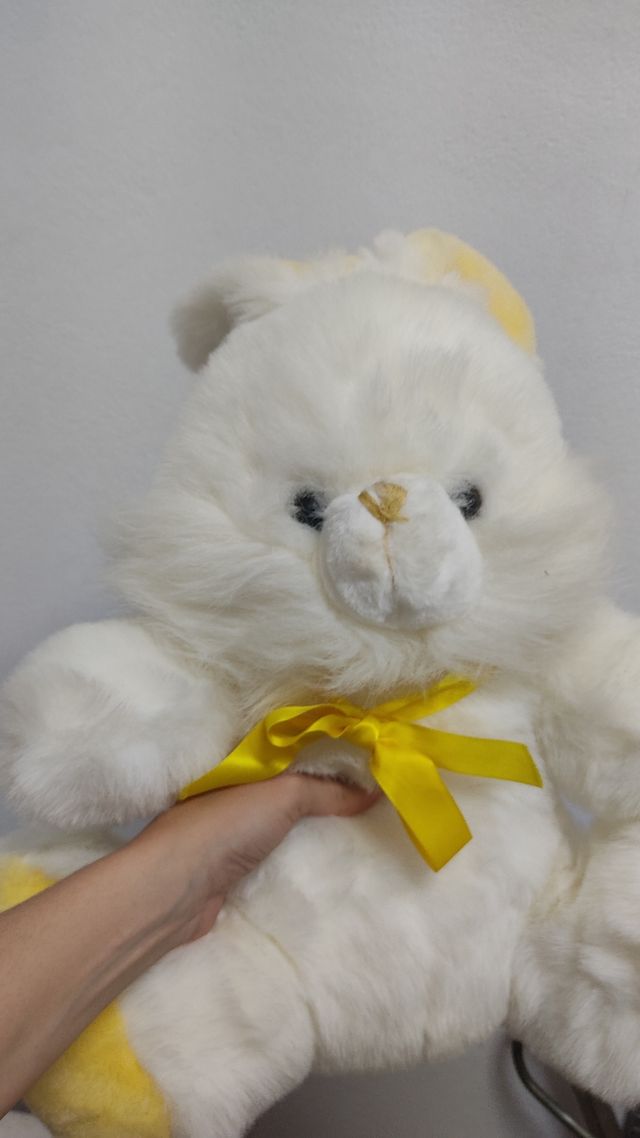 Peluche conejo blanco