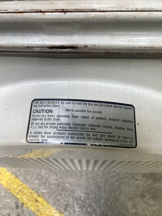 Secadora americana vintage general electric 70,s