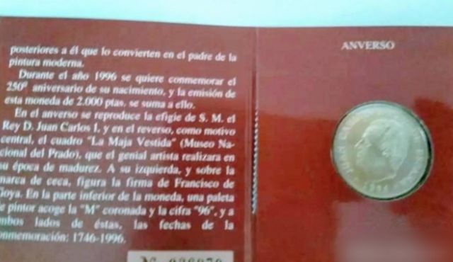 Moneda Plata 2000 pesetas