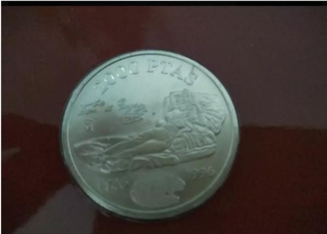 Moneda Plata 2000 pesetas