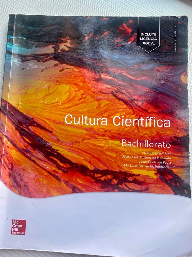 Libro Cultura Cientifica 1 bach