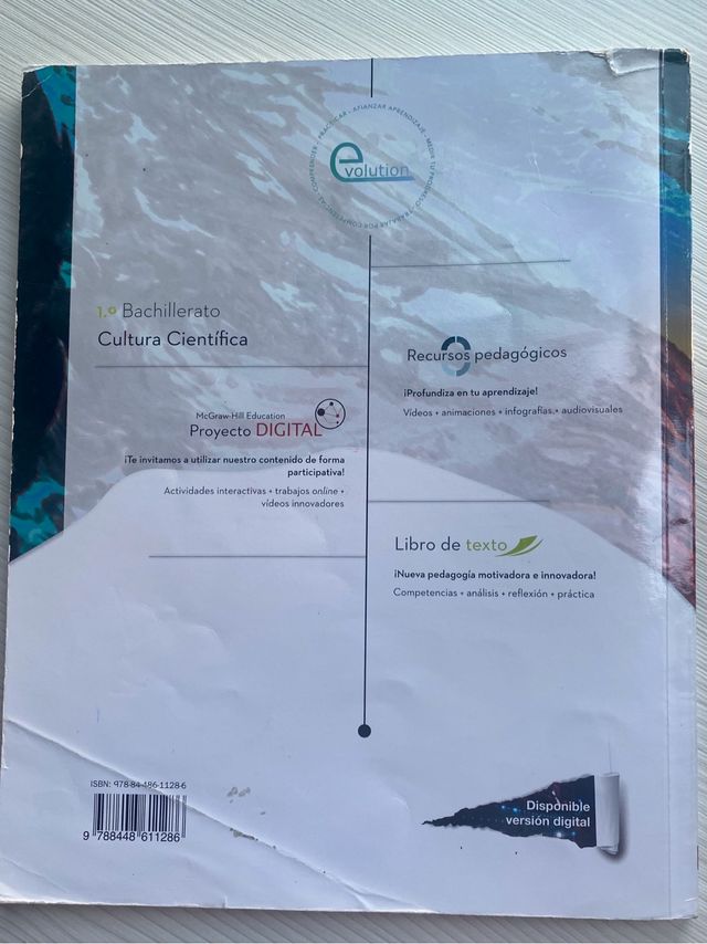 Libro Cultura Cientifica 1 bach