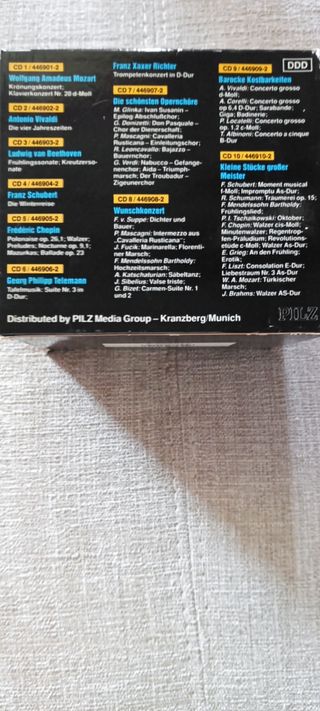 10 CD música clasica