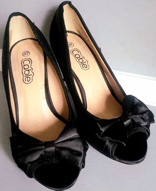 Zapatos negros de fiesta