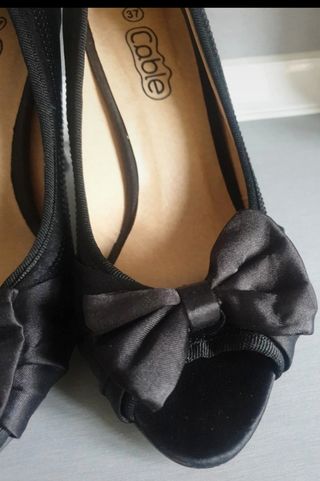 Zapatos negros de fiesta