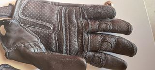 Guantes cuero moto