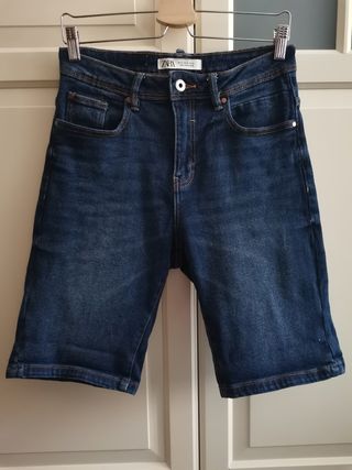 Pantalón Bermuda vaquera chico