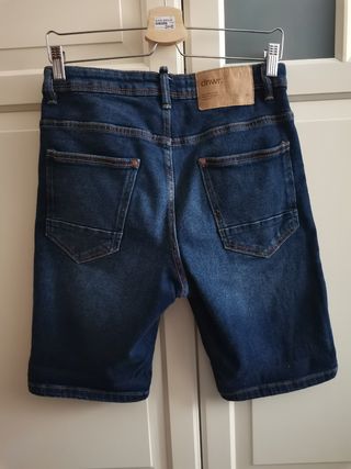 Pantalón Bermuda vaquera chico
