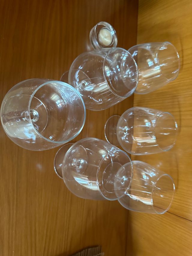 6 copas de balon grandes