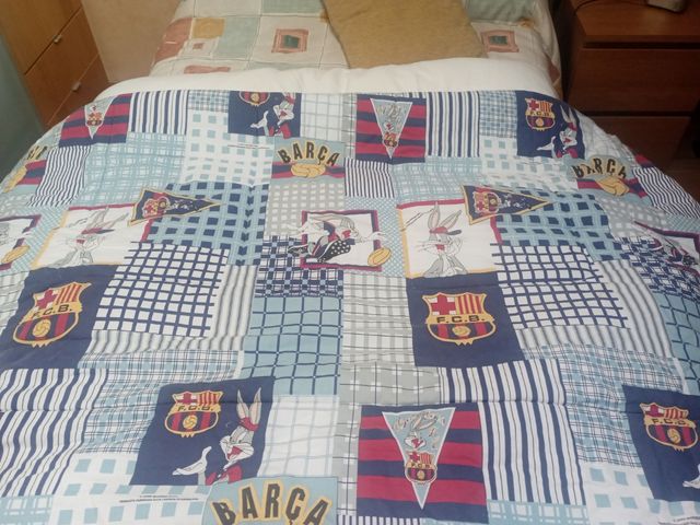 Nórdico y Sabana del Barsa para cama de 80.Bar¢a