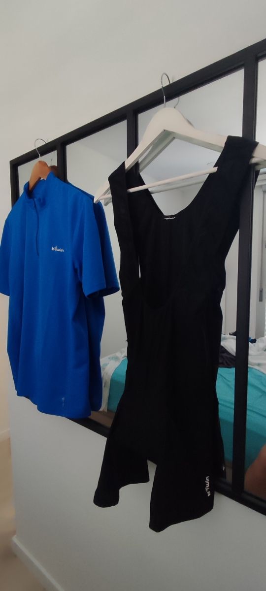 MAILLOT Y CULOT CICLISTA TALLA M