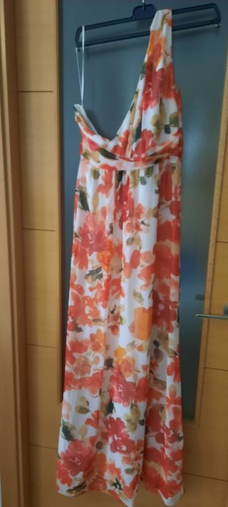 Vestido largo de fiesta, boda.