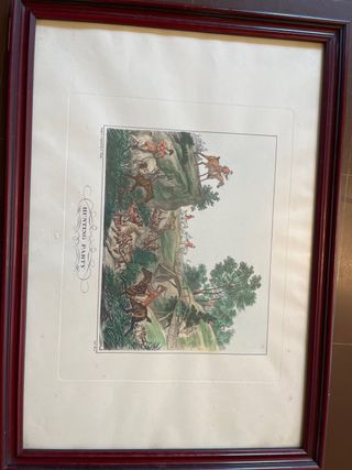 GRABADOS CAZA INGLESA