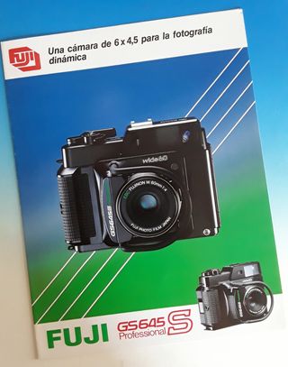 Cámara Fuji GS 645 S PROFESIONAL