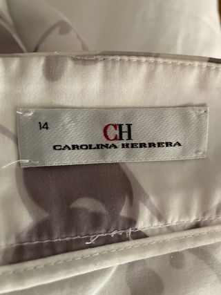 Falda estampada de Carolina Herrera
