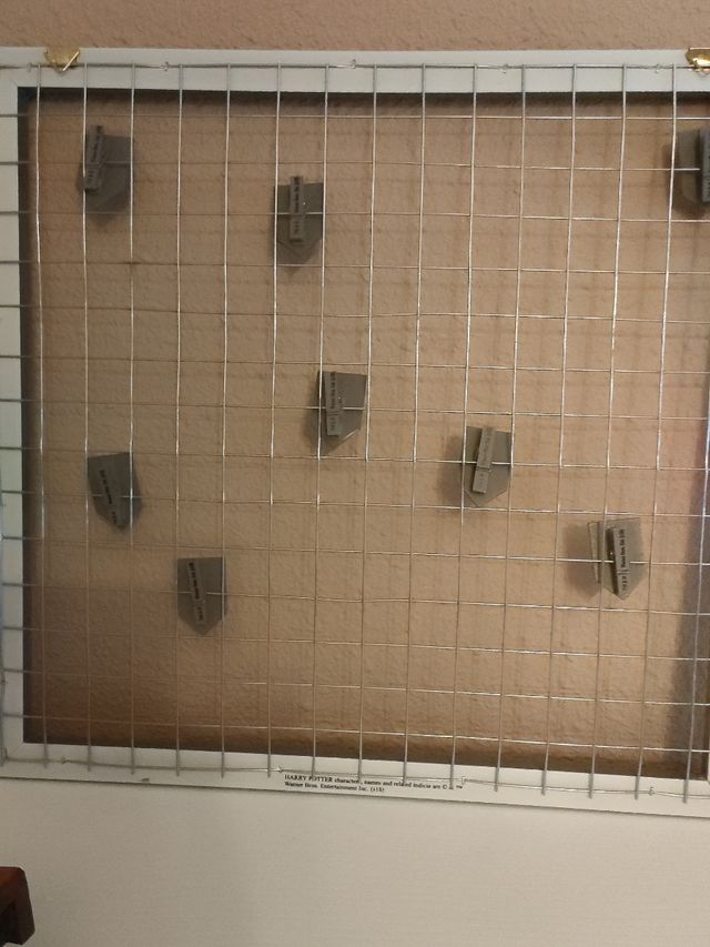 Caja y cuelga fotos Harry Potter