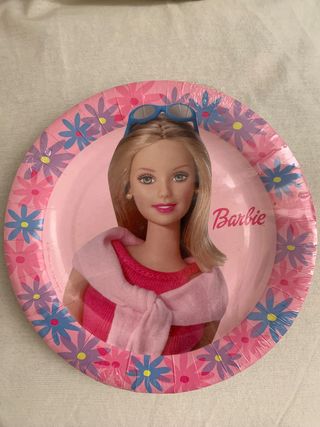 Platos Barbie fiesta. A estrenar!!!