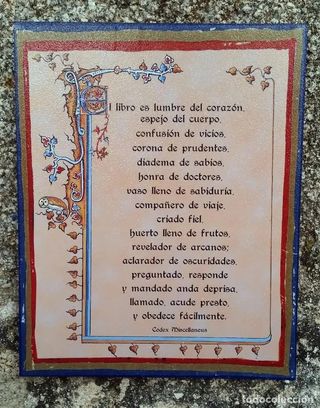 Poesia sui libri Quadro