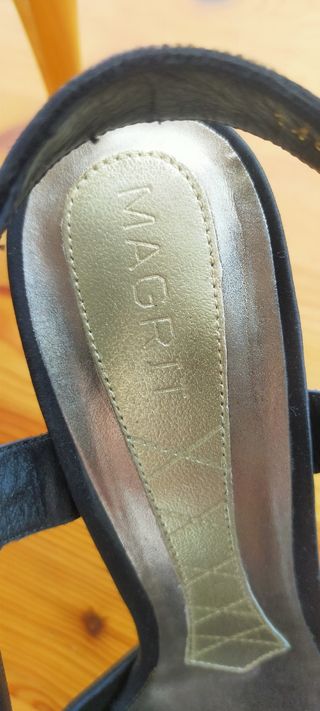 SANDALIAS NEGRAS MAGRIT
