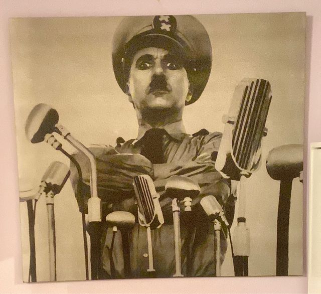 Cuadro de Chaplin 
