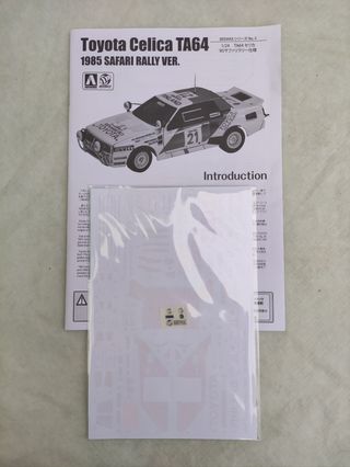 1/24 MAQUETA TOYOTA CELICA