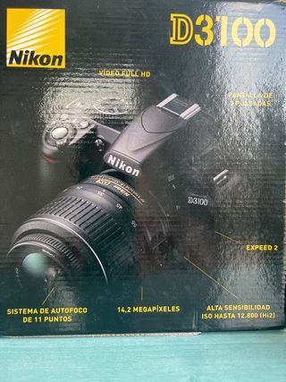 KIT Cámara NIKON D3100