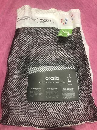 Set protectores Skate XS + casco